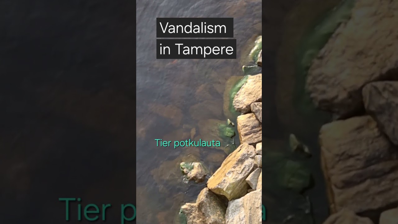 Shi...ty vandalism in Tampere