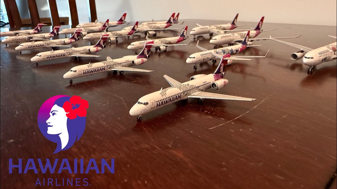 1:400 Hawaiian Airlines Collection - YouTube