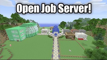 Minecraft Xbox 360: OPEN Job/Economy Server! Come Join!