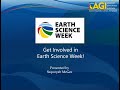 Get Involved: Earth Science Week 2022