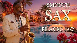 Coral Sunset Smooth Sax | Relaxing Saxophone Jazz for Coffee & Unwinding