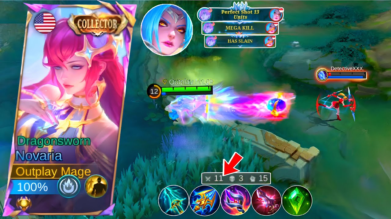 NOVARIA HOW TO COUNTER KARINA OP JUNGLER! NOVARIA BEST BUILD & EMBLEM 2026 | MOBILE LEGENDS