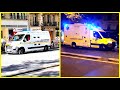 Samu De Paris+Croix-Rouge française | Paris EMS+French Red Cross Ambulance - responding