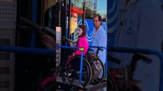 Japan’s Bus Has a Feature That Makes Wheelchair Access Look Effortless! 😱🚌 #shortvideo
