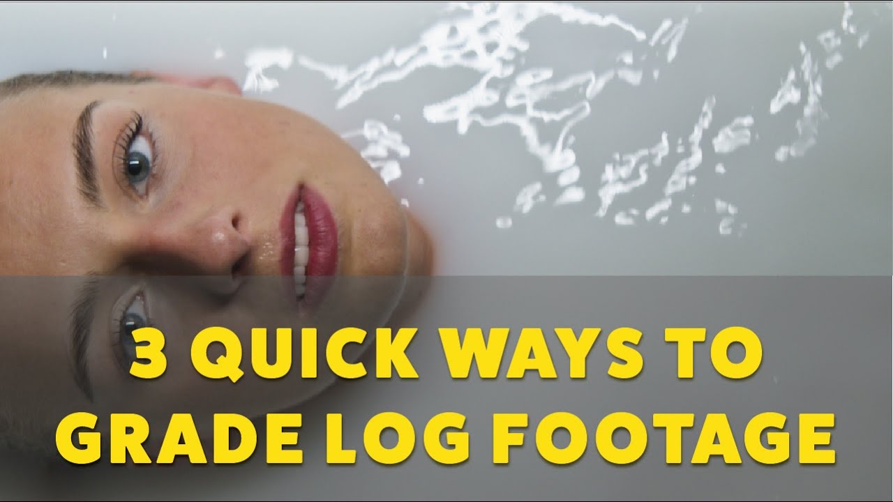 How to Color Correct and Grade LOG Video Footage | Da Vinci Resolve ...