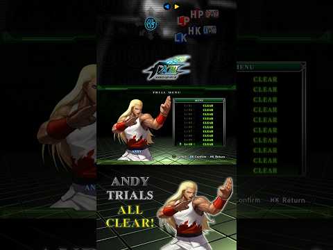 KOF XIII Andy Trials (with inputs)