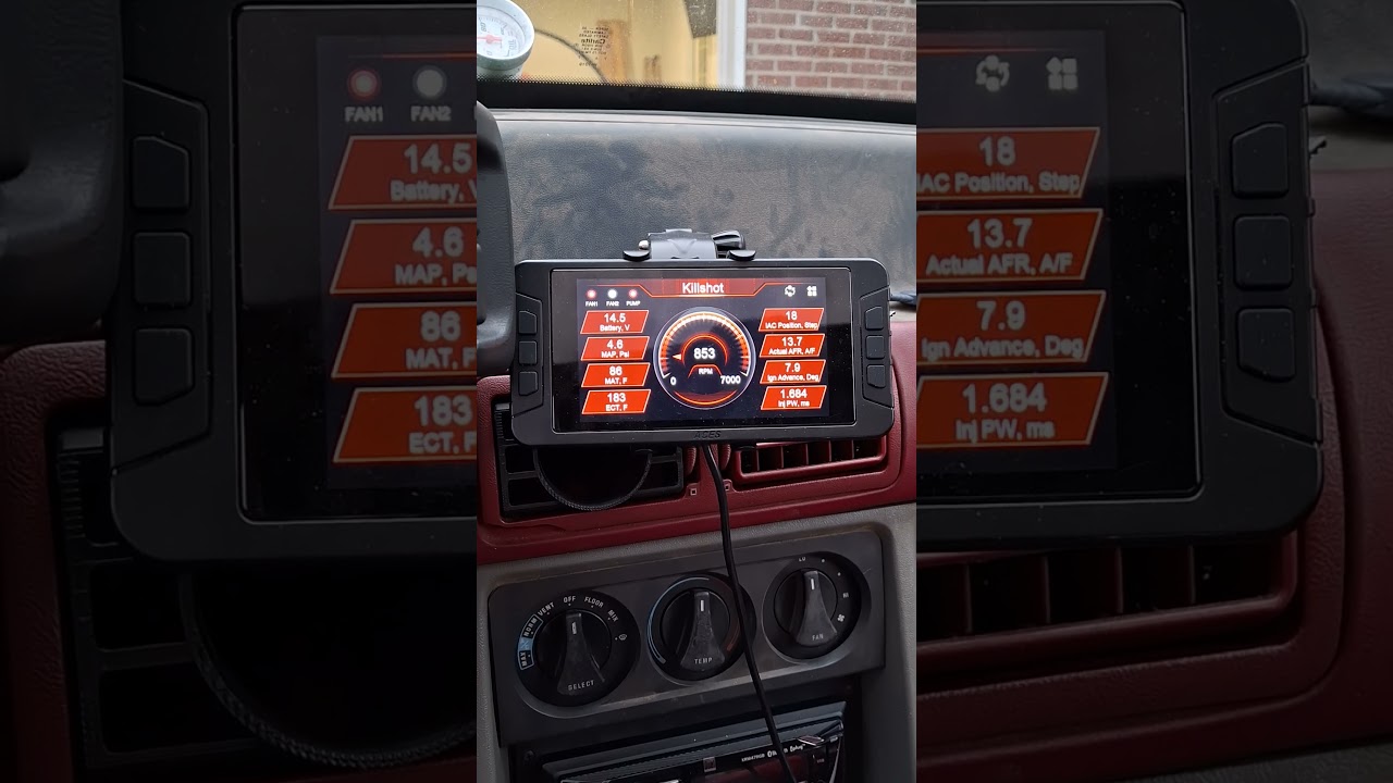 ACES killshot startup and idle warm 351w