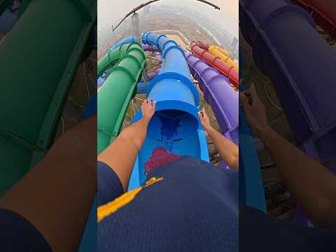 POV: Going down a dry waterslide tunnel 💀💦