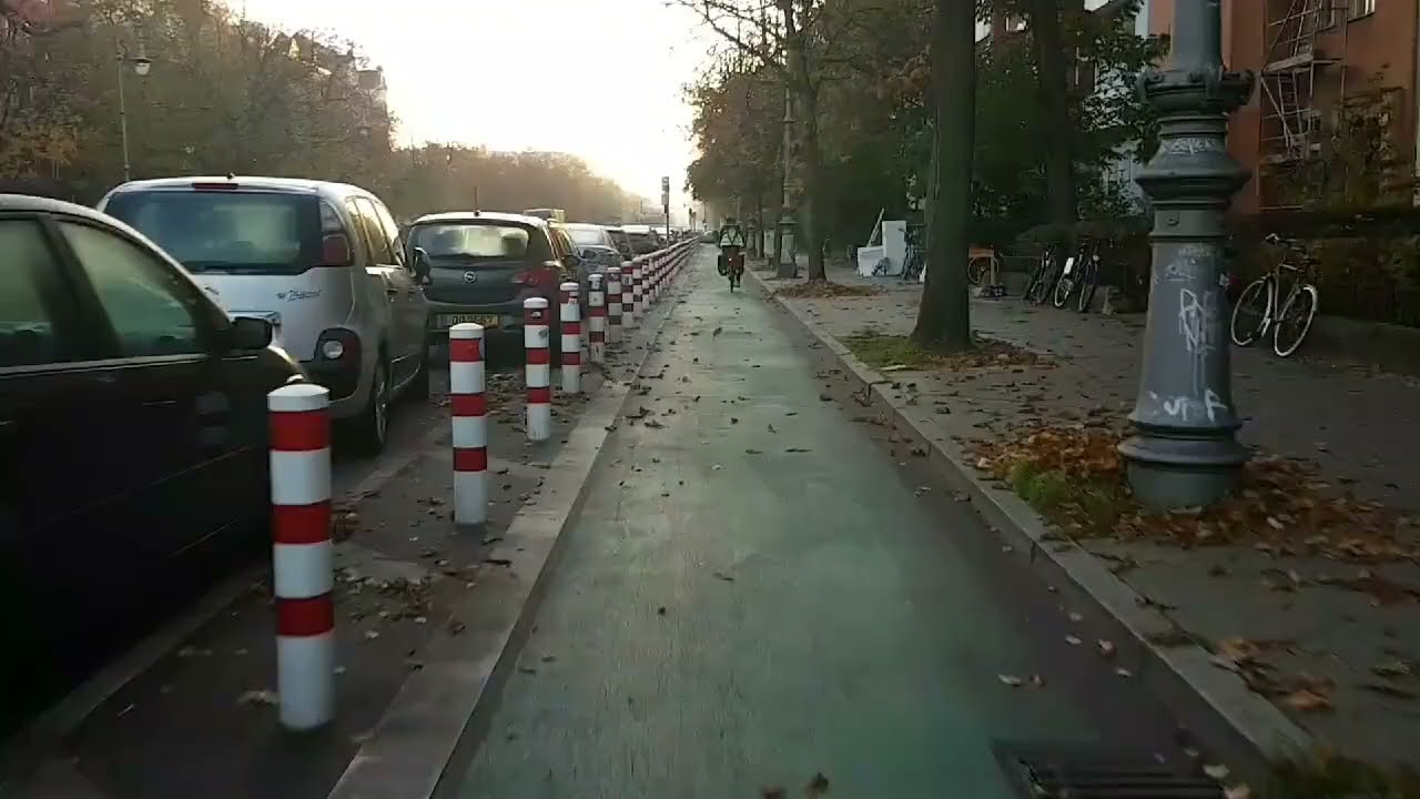 Look how our bollards make this cycle lane safe and secure for our favourite people