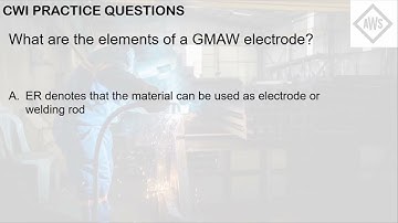 Fundamentals for Certified Welding Inspector - CWI/CWB exam Part A Sample Questions #viralvideo