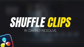How to shuffle or swap clips in Davinci Resolve | Quick Tutorial | #davinciresolve #davinci