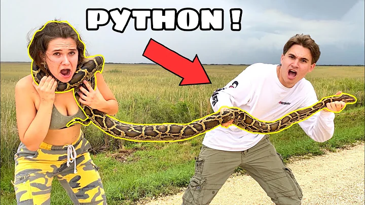 TEACHING My SISTER HOW TO CATCH GIANT INVASIVE SNA...