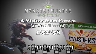 Mhw Ps4 A Visitor From Eorzea - 4P Wr - 15258