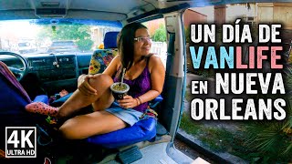 WE DIDN'T EXPECT THIS HAPPEN IN NEW ORLEANS  24H VAN LIFE New Orleans USA | Van on the road T8E3