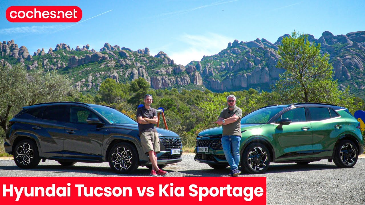 ⁣Hyundai Tucson vs Kia Sportage  | Prueba / Test / Review en español | coches.net