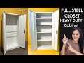 LEAPIFY FULL STEEL CABINET HEAVY DUTY panghabambuhay na cabinet | installing