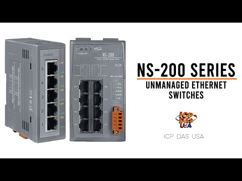 NS-200 Series: Unmanaged Ethernet Switches | ICP DAS USA