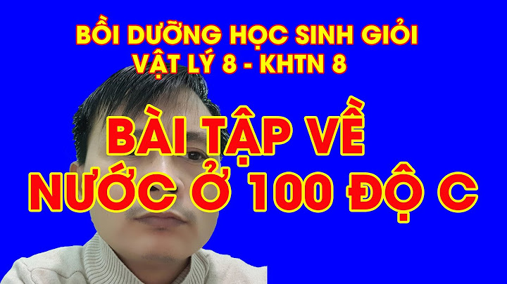 Nhiệt hóa hơi của nước ở 100 độ c năm 2024