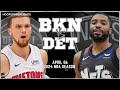 Brooklyn Nets vs Detroit Pistons Full Game Highlights | Apr 6 | 2024 NBA Season