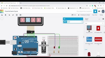 Arduino Keypad and Servo Motor Example