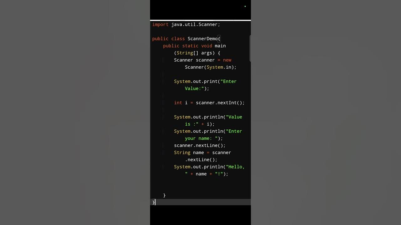 Learn Java : Scanner Class : How to get user input numeric value then ...