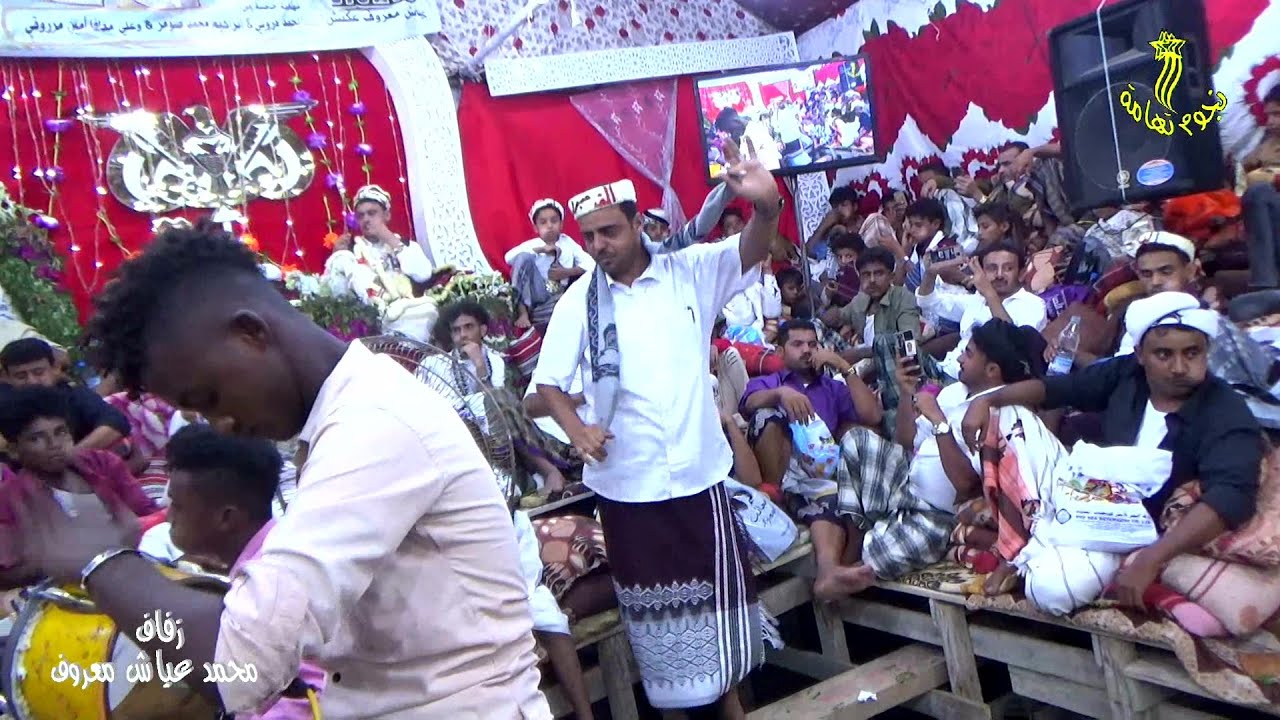 شرح لون تهامي حالي المرقم أداء الفنان اسماعيل جوهر في زفاف محمد عياش معروف بالتحيتاء