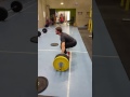 Snatch pulls to kneeshang 100 kg