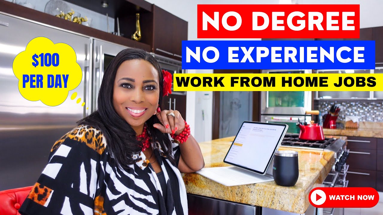 10 best work from home jobs requiring no experience