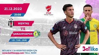 Günün Maçı: Beşiktaş VS Şanlıurfaspor