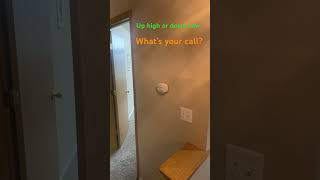 Where do you like to put your CO detector??? Scientifically CO is slightly more dense than air…