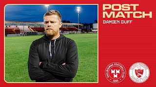 Post Match: Damien Duff | Shels 1-2 Sligo Rovers