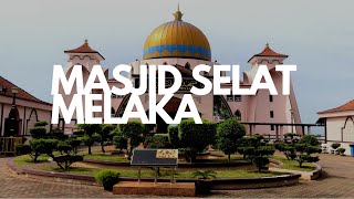 Walk Tour Masjid Selat Melaka | Beautiful Seaside View | Floating Amidst The Rippling Waves