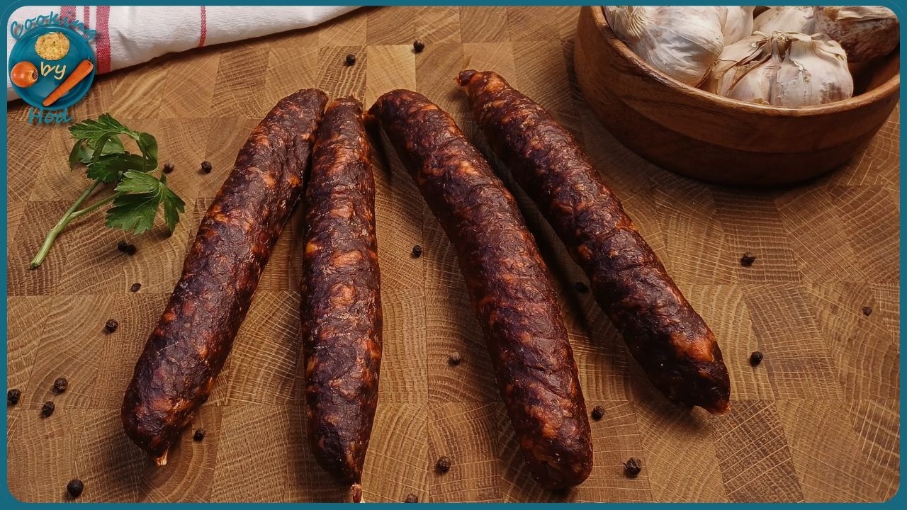 Cold Smoked Romanian Sausages