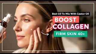 Women 45+stop Using Castor Oil Alone---- Mix This Oil For 10+ Better Results (Collagen &Wrinkles)