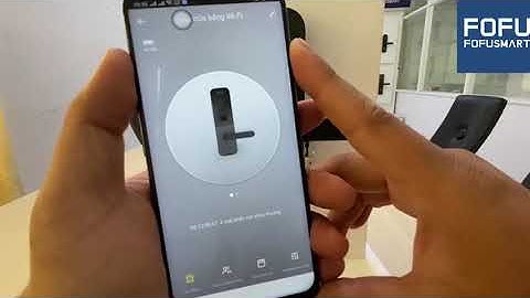 Giới thiệu và hướng dẫn cách cài đặt ổ khóa thông minh SMART LOCK FF CL1B .