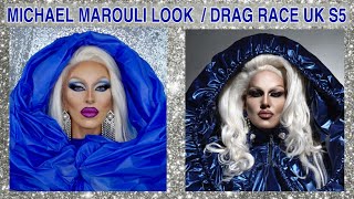MICHAEL MAROULI MAKEUP TUTORIAL, DRAG RACE UK S5