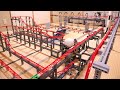 Lego roller coaster track a 68meter gopro trip  68m