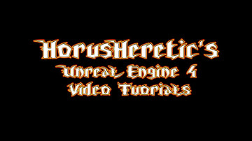 Unreal engine 4 UMG - 9 - Progress bars for health bars.