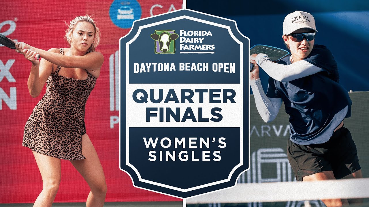 Ava Ignatowich vs Isabella Dunlap at the Florida Dairy Farmers Daytona Beach Open