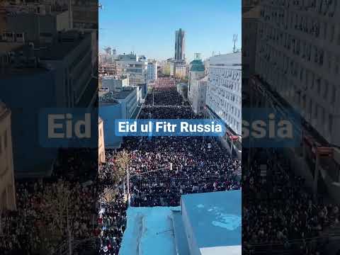 Eid Ul Fitr In Russia Viral Trending Islam Russia