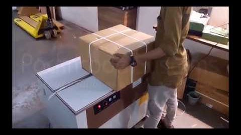 PS 90 Semi Automatic Box Strapping Machine By Packncode