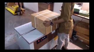 PS 90 Semi Automatic Box Strapping Machine By Packncode