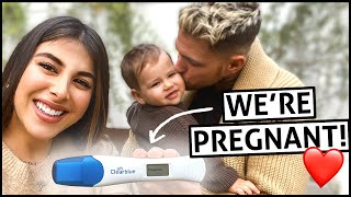 We&#39;re Pregnant... again! Pregnancy Announcement for Baby #2!