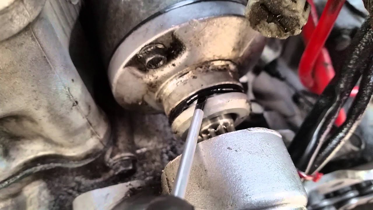 Drz400 How To Remove Starter Motor Seal And Replace