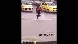 kid has the best time of his life while hurricane Fiona is slaying the Caribbean