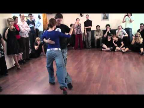 Diana Del Valle & Juan Camerlingo, Malena St Petersburg, master class, 30 01 11