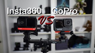 GoPro Hero 9 vs Insta360 One R Video Comparison (4k24fps)