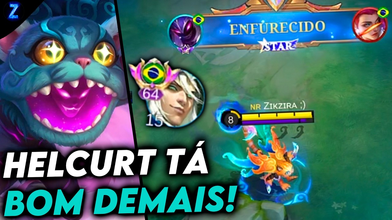 HELCURT ESTÁ MUITO BOM!! - HELCURT GAMEPLAY | Mobile Legends