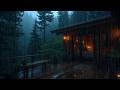 Forest Rain at Night for Deep Sleep | Calm Nature Sounds &amp; Stress Relief