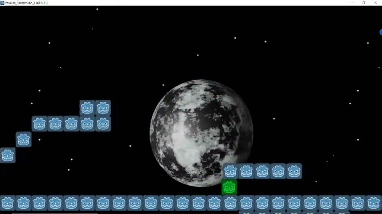 Parallax Background - In Godot
